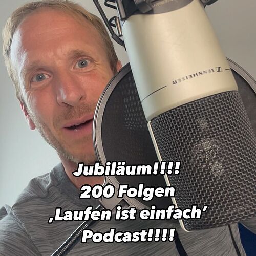 JUBILÄUM!!!
Die 200. Folge meines Podcasts wartet auf dich. 
Seit 4 Jahren erscheint fast jede Woche ein Runners Nerd...